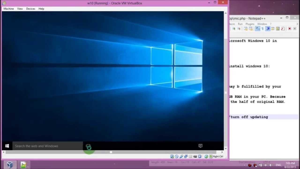 virtual box for windows 10 64