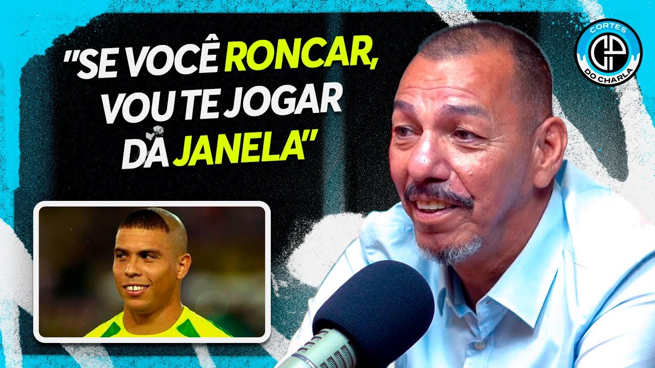 MOZER ENQUADROU RONALDO FENÔMENO NA CONCENTRAÇÃO