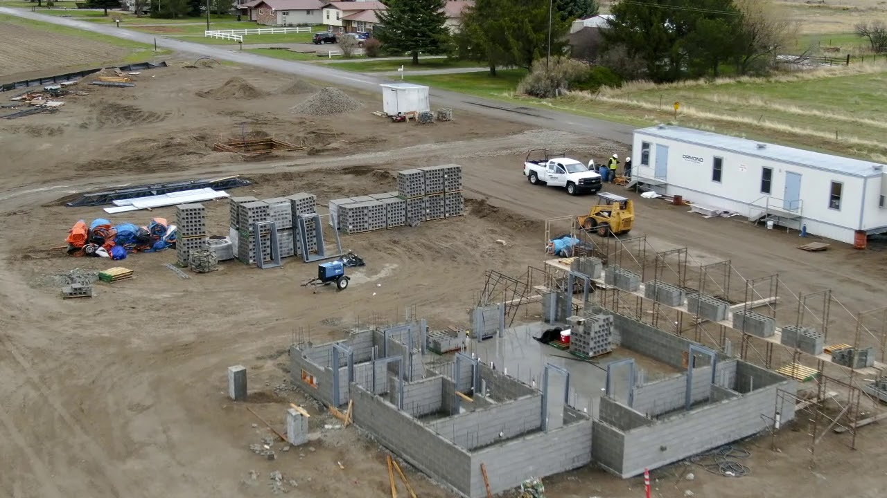 Idaho State Veterans Cemetery Blackfoot Construction Progress YouTube