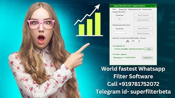 Need Active User Easily. So Here is World Best WhatsApp Number Checker & Filter Software |