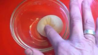 Consequences of Cold: A shell-less egg