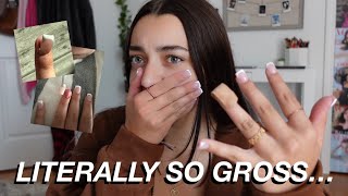 MY NAIL RIPPED OFF IN THE GROSSEST WAY... | Storytime *LIVE FOOTAGE