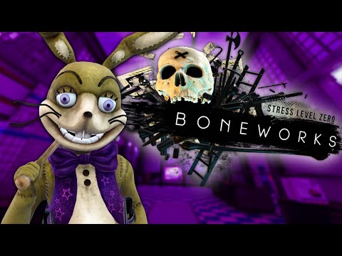 Continuing BONEWORKS VR with Glitchtrap LIVE!