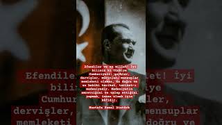 Türkiye Huriyeti Şeyhler, Dervişler, Müritler, Mensuplar Memleketi Olamaz.