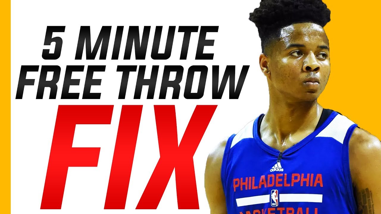 shooting in dc Markelle Fultz Free Throw Shooting: 5-Minute Free Throw Fix
