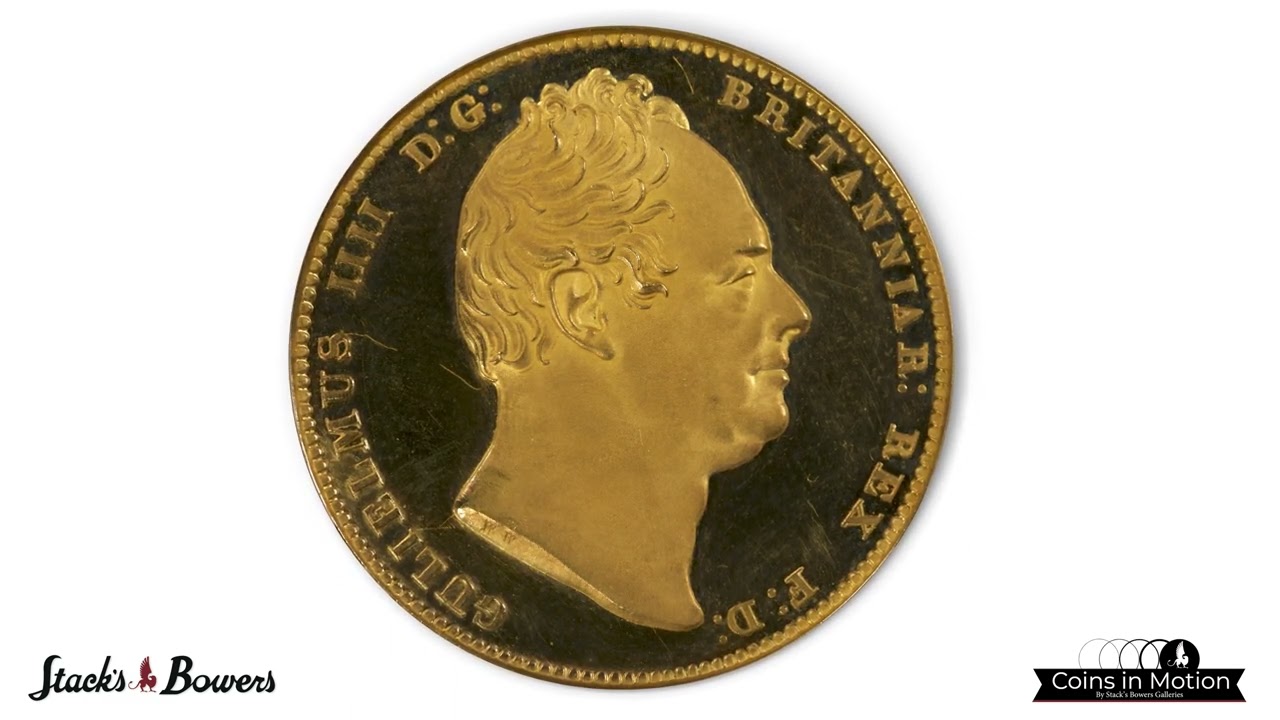 Rare 2 Pound Issue from Great Britain, Graded by PCGS as Proof-64 Deep Cameo and For Sale at Stack's