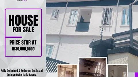 4 Bedroom Fully Detached Duplex in Ogba, Ikeja Lagos