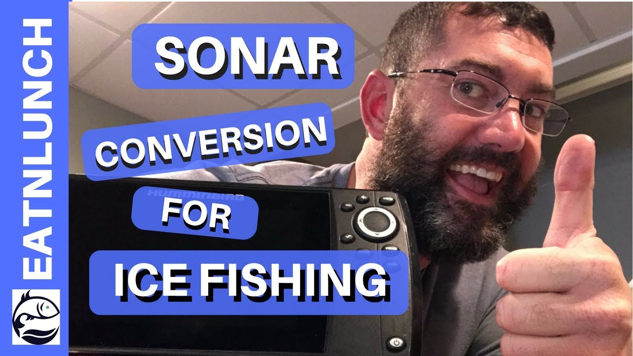 How to Make Your Fish Finder Portable [Use a Boat Sonar for ICE