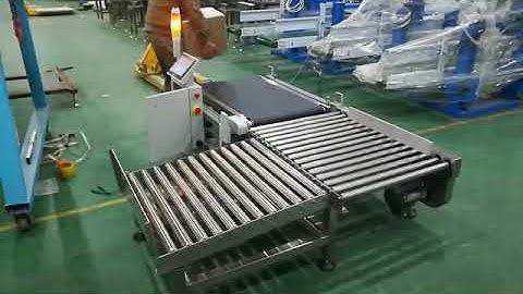 GM ChexGo Checkweigher CW60K Rejector Testing