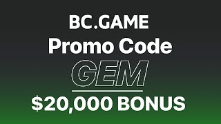Bc.game Promo Code Gem Up To 20,000 Bonus Rakeback New Bcgame Code Review 2025