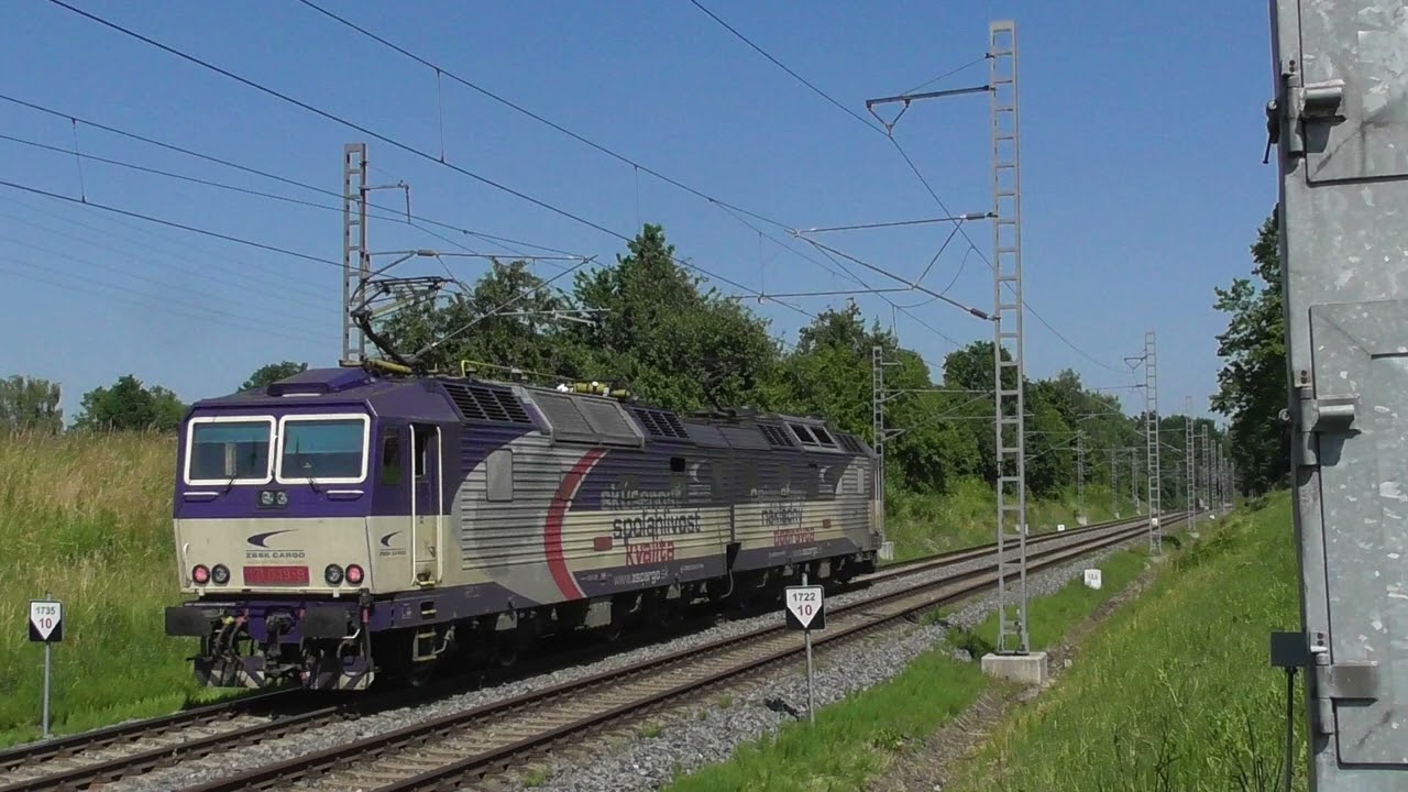 Vlaky/Trains Šenov a Horní Suchá (Trat 321) 15.6.2025