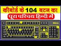 Keyboard का हर Button क्या काम करता है? | Keyboard Full Hindi Guide