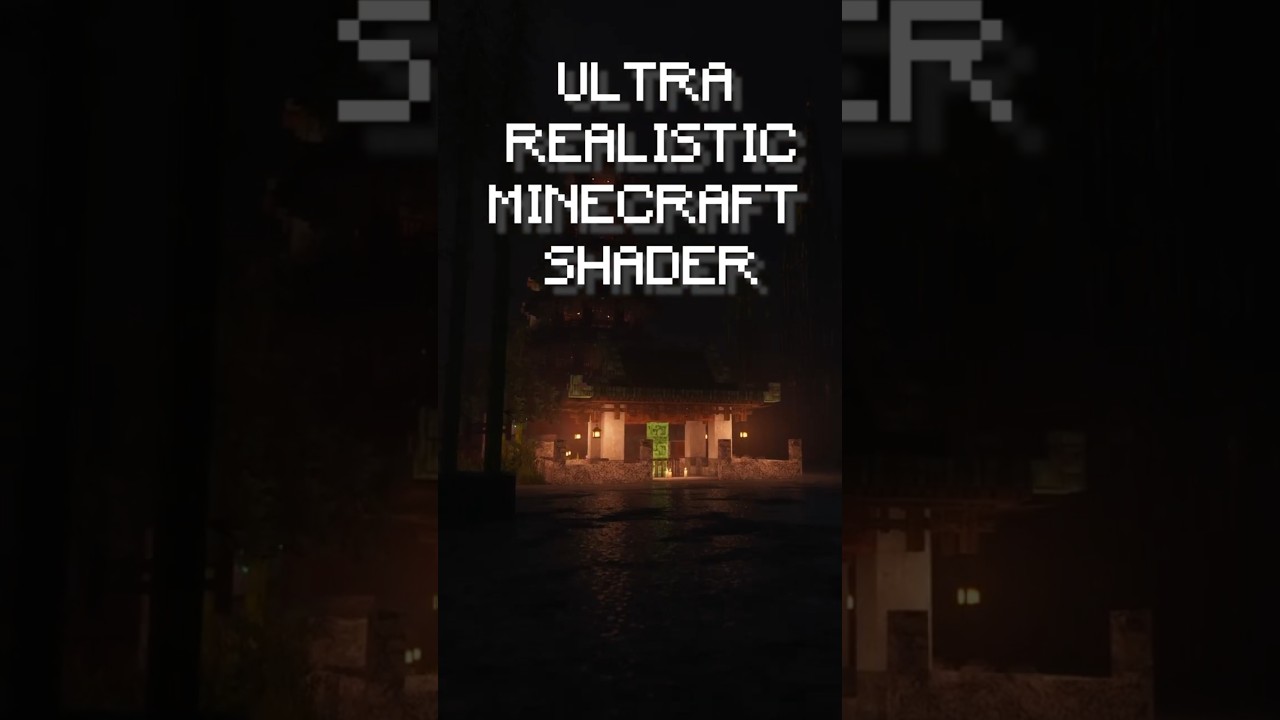 Ultra Realistic 4k Minecraft