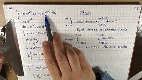 Calculus 2 ∫( substitution method 2 )