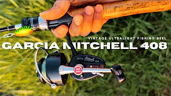 Garcia Mitchell 408 | A fish is a fish | Vintage Ultralight Spinning Reel