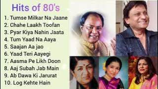 Top 10 Hits of 80's- Old is Gold || Shabbir Kumar, Md Aziz, Lata Mangeshkar, Asha Bhosle