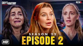 Grey's Anatomy Season 22 Episode 2 Trailer - First Look, Preview, Release Date, 22x02 Promo