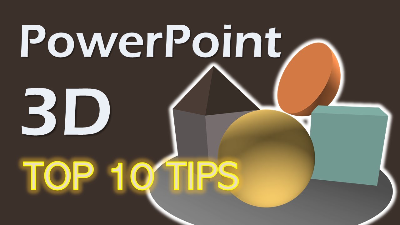 3d model powerpoint presentation