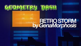 Geometry Dash Retro Storm By