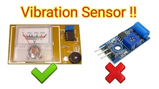 Unusual DIY Vibration Sensor using Analog Voltmeter !! screenshot 5