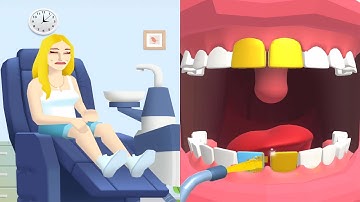 🌈Dentist Bling in Max Level Gameplay iOS,Android Walkthrough Update All Trailer Mobile Game ASMR FXS