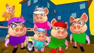 Piggy Neighbor Family Escape ObbyHouse 3D