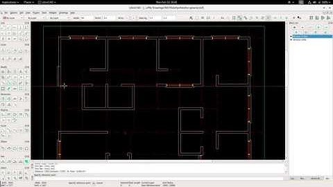 Librecad for Architectural project-1, video-5