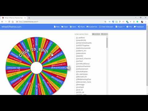 Wheel of Names