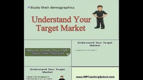 How To Create Your UVP Melbourne, Understand Your Target Market Call +61 0456 925 085