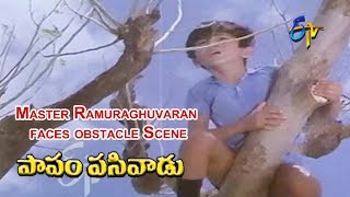 Papam Pasivadu Telugu Movie | Master Ramuraghuvaran face several obstacles Scene | SVR | ETV Cinema