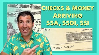 Arriving for Social Security, SSDI, SSI in March: Checks + Money + More