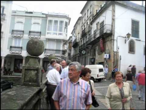 A stroll around the central square of Mondoñedo (Galicia, Spain)