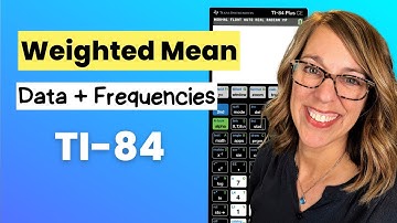 Statistics With Frequencies Made Easy With the TI84