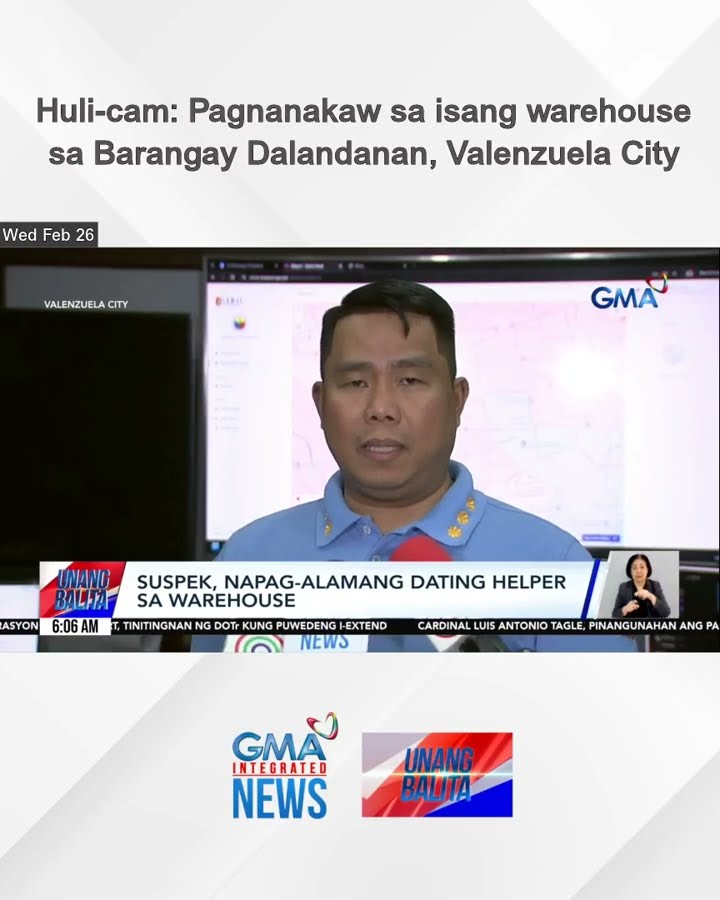 Huli-cam – Pagnanakaw sa isang warehouse sa Barangay Dalandanan, Valenzuela City | Unang Balita