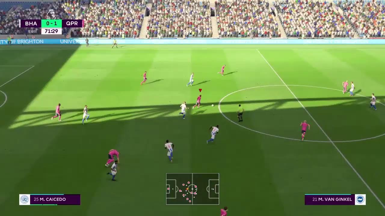 QPR 202425 Premier League Match 11 Brighton YouTube