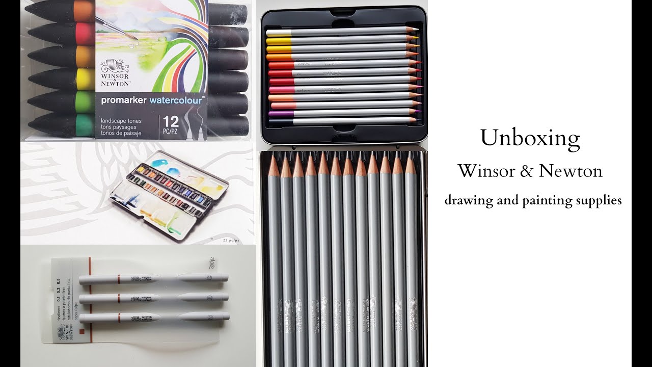 Winsor & Newton ProMarker Watercolour Marker Set of 12 Landscape Tones