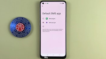 How to change the default messaging application, phone, browser on OPPO Reno7 Android 13