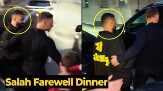 Download lagu Mo Salah, Arne Slot, and Richard Hughes at farewell dinner last night before Villa clash