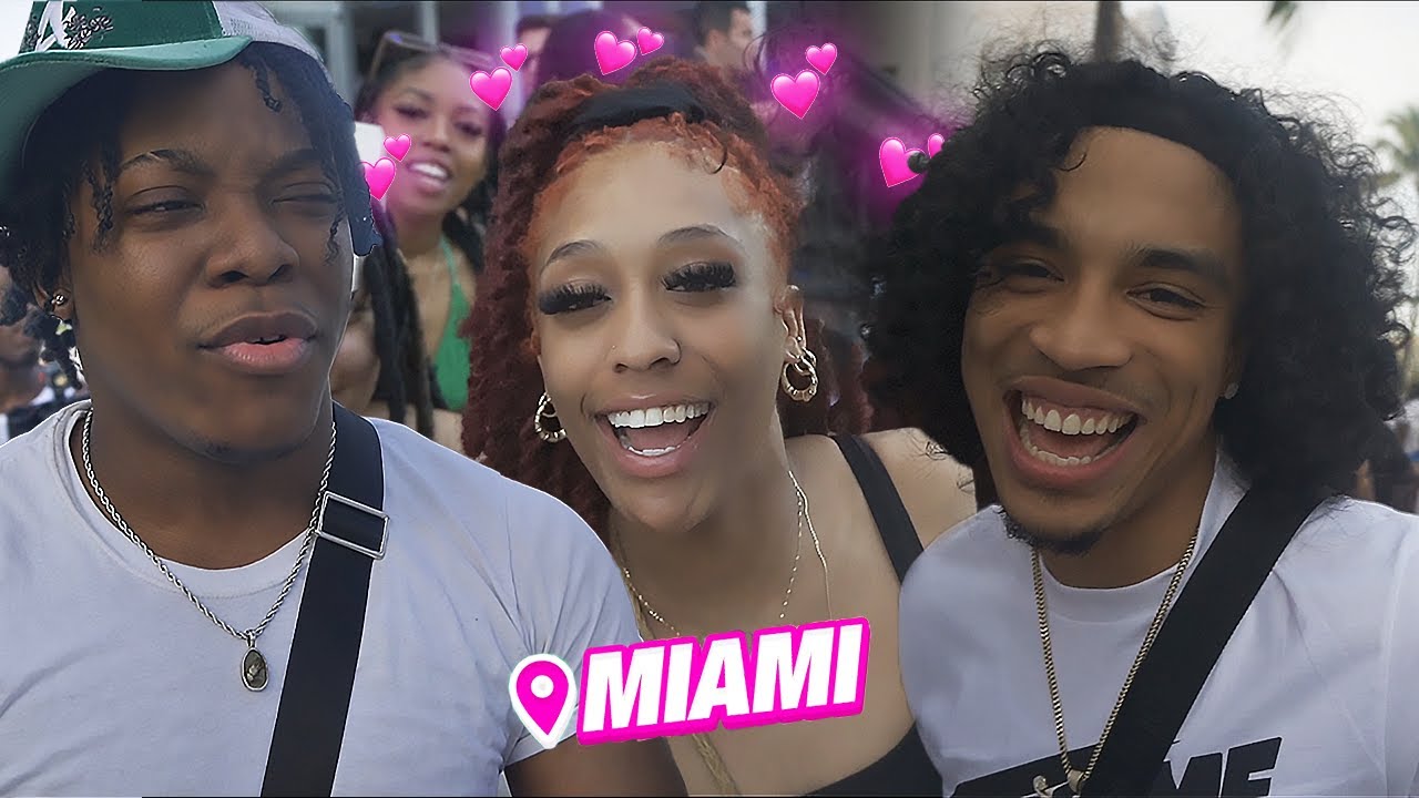Me & Jay Cino Rizz Up Girls In Miami.. - YouTube