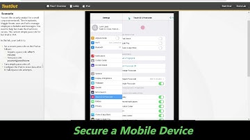 2.4.8 Secure a Mobile Device (TestOut Lab)