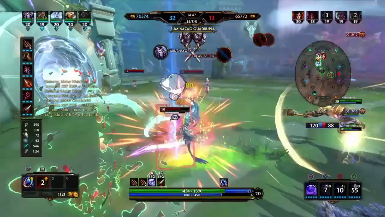 Thanatos double pentakill arena - SMITE