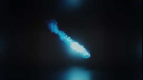 [Blender] Glowing Smoke Test.