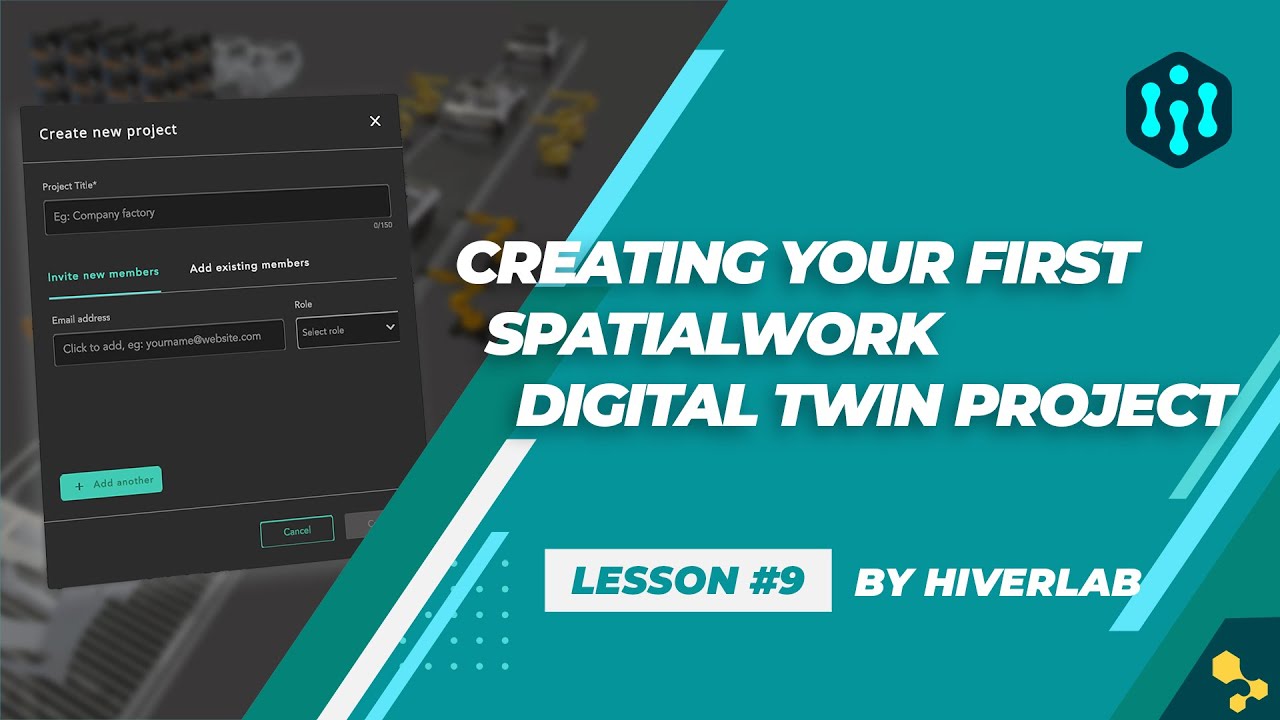 How to Create your First Digital Twin Project in SpatialWork - YouTube