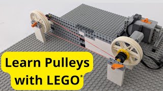 Learn About Pulleys Using LEGO® Parts! by Brick Machines 25,652 views 1 year ago 7 minutes, 26 seconds