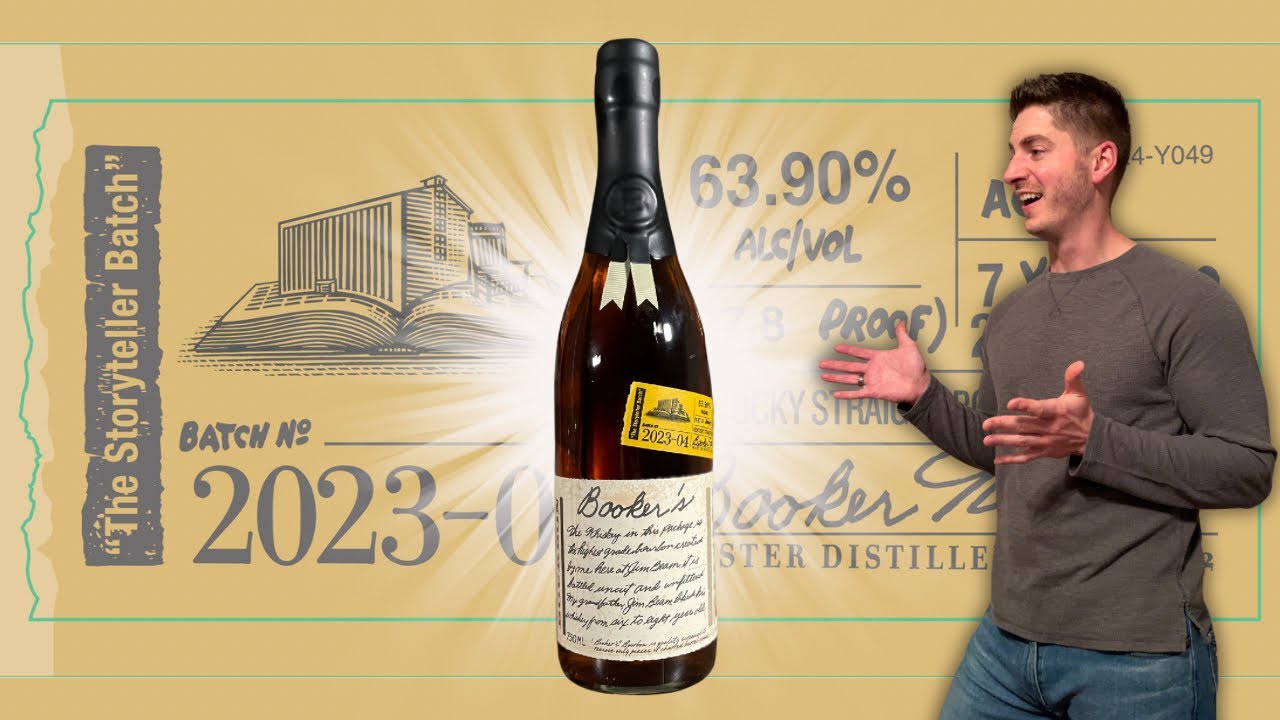 Booker's 2023-04 Storyteller Batch - Bottle Review - YouTube