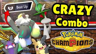 My CRAZIEST Combo Team! Pokemon Champions VGC Regulation M-C Competitive Battles!