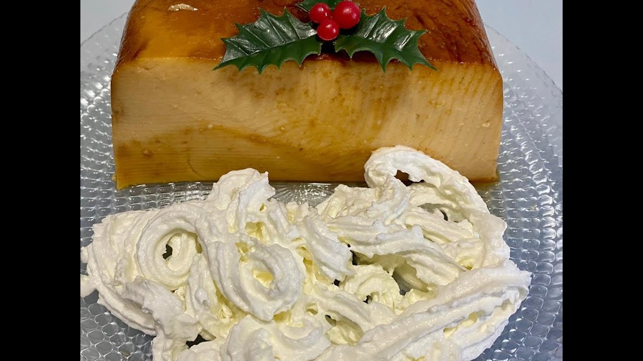 FLAN DE TURRON DE YEMA TOSTADA EN MAMBO!!