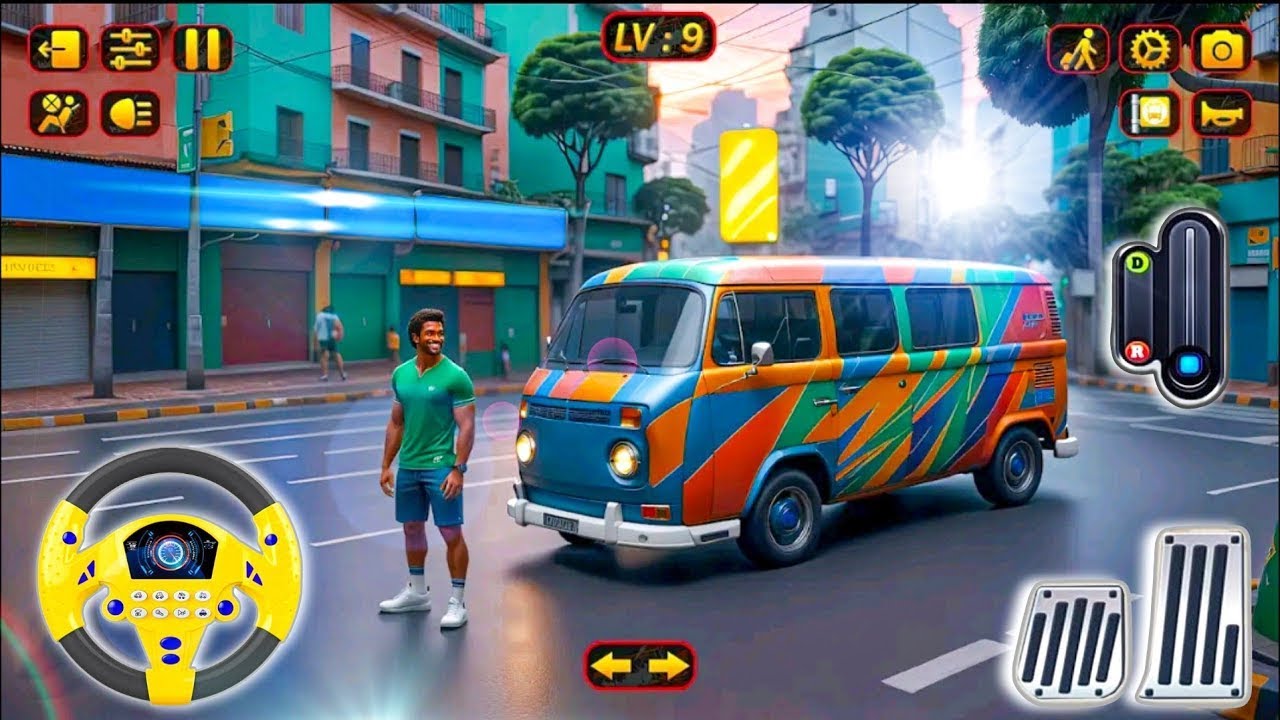 Van Simulator Brazil – Realistic Van Driving, City Routes, Roads and Full Gameplay Walkthrough