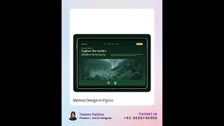 Modern website design for tourism brands