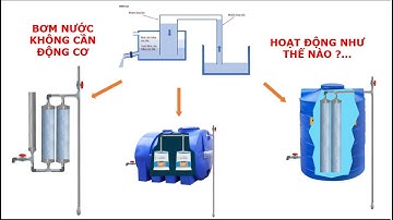 Làm bơm nước không cần động cơ - hoạt động theo nguyên lý nào? -  Make a water pump without a motor